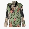 Noches De Luna Satin Silk Shirt