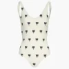 Olympic Embroidered One Piece