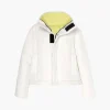 Reversible Cropped Sustainable Down Coat