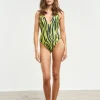Reversible Deep V One Piece Swimsuit