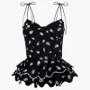 Rosita Peplum Top