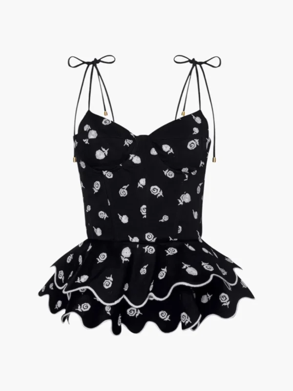 Rosita Peplum Top