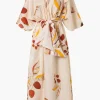 San Bernardo Linen Maxi Dress