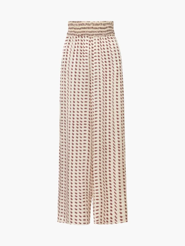 San Cipriano Silk Trousers
