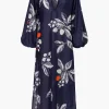 San Marco Cotton Silk Midi Dress