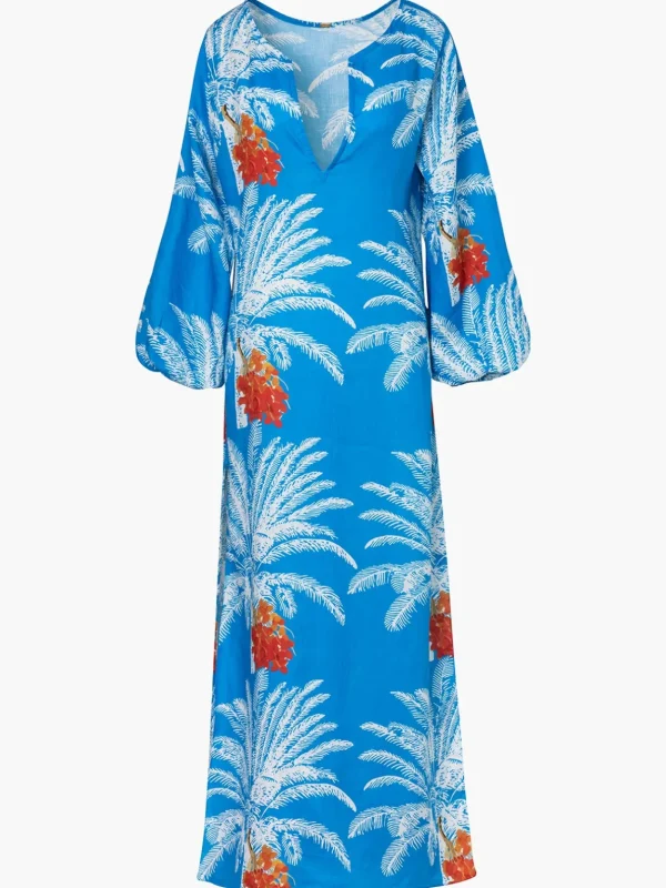 San Marco Linen Maxi Dress