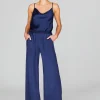 Satin Drape Front Camisole
