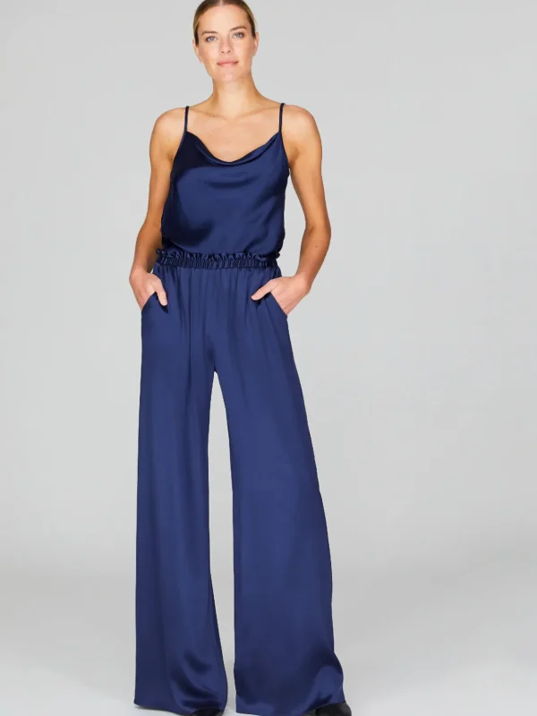 Satin Drape Front Camisole