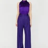Satin Tie Neck Top