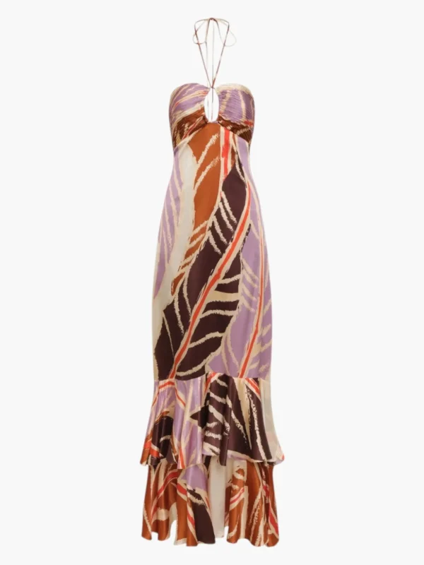 Sevillana Satin Silk Dress