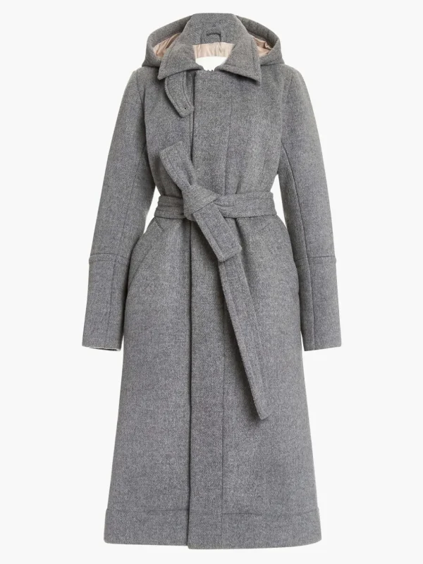 Sustainable Down Wool Over Coat