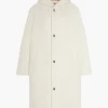 Sustainable Reversible Satin Down Coat