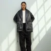 Sustainable Satin Down Coat
