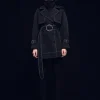Sustainable Water Resistant Short Trench Coat