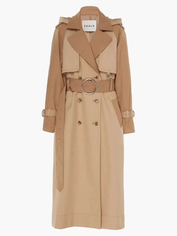 Sustainable Water Resistant Trench Coat
