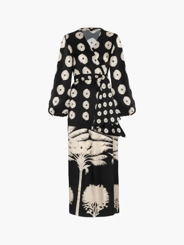 Tertulia Satin Silk Maxi Dress