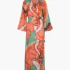 Tertulia Silk Jacquard Maxi Dress