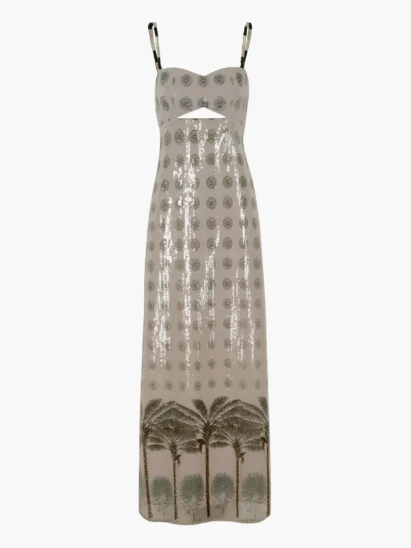 Veronica Sequins Maxi Dress