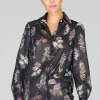 Watercolor Botanic Classic Collared Button Down Shirt
