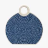 Zenu Large Handbag in Leather and Cana Flecha