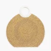 Zenu Large Handbag in Leather and Cana Flecha